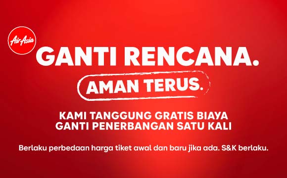 Gratis Sekali Ganti Jadwal airasia promotion 2026
