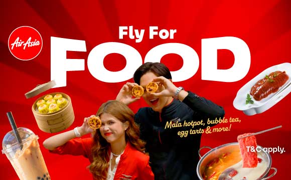 Catch Flights & ALL Your Food Cravings! airasia promotion 2026