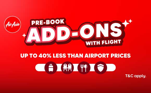 Why pay more at the airport? airasia promotion 2024