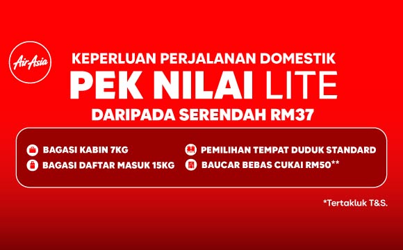 7kg bagasi kabin… betul-betul cukup ke tu? airasia promotion 2026