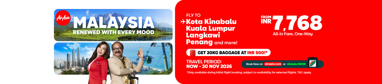 AirAsia Malaysia Flight Offer