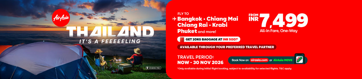 AirAsia Thailand Flight Offer