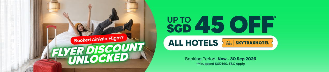 Proof of coupon - AirAsia - AirAsia promo code: [[S$45 off]] on hotels, min. spend S$140